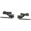 fqparts Computer Portatile Schermo a Cristalli liquidi Cerniere ASSE per for ASUS for ZenBook 14 UX431FA UX431FL UX431FN Argento