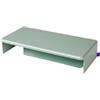 TOMMI Supporto per monitor - Rialzo per monitor con portaoggetti e porta documenti per scrivania - VERDE - organizza al meglio la tua scrivania - dimensioni 466 × 230 × 96,5 mm - ideale per casa e ufficio.