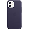 Apple Custodia in pelle (per iPhone 12 mini) - Viola profondo