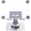 HUAJINGKEJI Supporto ergonomico per tablet, regolabile, girevole a 360 gradi, in alluminio, per tablet da 12,9 pollici