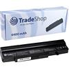 Trade-Shop Batteria per laptop ad alte prestazioni, 4400 mAh, per FUJITSU-Siemens FUJITSU Siemens Amilo Pro V3405 V3505 V3525 V3545 V8210 Amilo Li1718 Li1720 Li2727 Li2732 Li2735 Li-17171735 8 Li-17 20 Li-2727