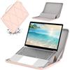Smatree MS41T custodia rigida in EVA con supporto per 14 pollici ASUS Zenbook Duo UX8406, Zenbook 14-UM3406, per 14 pollici ExpertBook B9 OLED B9403 borsa per portatile, rosa