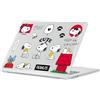 Head Case Designs Licenza Ufficiale Peanuts Snoopy Icone e Personaggi Custodia Laptop Trasparente Armatura Rigida Cristallo Compatibile con MacBook Air 13.6 M2 A2681/M3 A3113/M4 A3240 2022/2024/2025