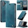 Cracedily Cover per iPhone 16 Plus Case, Libro Custodia Portafoglio Premium Pelle PU, Slot Scheda, RFID Shieldon, Chiusura Magnetico Aletta Antiurto Case Custodia per iPhone 16 Plus, Blu-verde