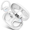Ltinist Cuffie Bluetooth 5.4 Sport, Auricolari Bluetooth 75 Ore HiFi Stereo,Cuffie Wireless Impermeabili IPX8,4 ENC Cancellazione Rumore Mic,Con Display a LED, Headphones Per Corsa e Sport Estremi