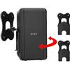 Aokicase Compatible with Sony/SA-RS3S Speaker Holder Wall Mount Sony/SA-RS3S Speaker Stand Holder Accessories, Speaker Accessories Rack, Holder for Home Speaker Systems (Black) 2 Pieces