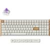 Keychron K4 HE - Tastiera meccanica wireless compatta al 96%, effetto Hall con tastierino numerico, interruttore magnetico, trigger rapido, Custom RGB, QMK/VIA, 2.4GHz/BT5.2/Wired, per Mac/Windows