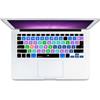 MMDW FCPX Final Cut Pro X - Cover per tastiera con tasti di scelta rapida per MacBook Pro da 13, 15, 17 (con o senza display Retina), in silicone per MacBook Old Air 13, layout europeo/USA