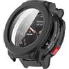 FTRONGRT Cover Compatibile con Mibro Watch GS Pro, PC + Pellicola Temperata Tutto Compreso Antigraffio Custodia Protettiva Compatibile con Mibro Watch GS Pro.Nero