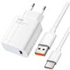 Leikedun 33 W Adattatore caricatore rapido USB con cavo USB C 6A per Xiaomi Redmi Note 13/12/11/11S/9/10/11 Pro/12 Pro/13 Pro,Xiaomi 10T/11 Lite/10/10 Lite/10T Lite/11,POCO X6/X3/F3/X5/M5/F2 Pro (3 Pro (3 Pro