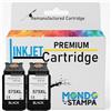 Mondo Stampa 2 Cartucce d'Inchiostro Nero Compatibile con Canon PG-575XL per PIXMA TS3550i TS3551i TR4750i TR4751i TS3750i TS3751i TS3752i