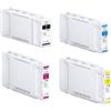 Epson Cartucce d'inchiostro originali T41F5 + T41R2, T41R3, T41R4 Ciano, Magenta, Giallo per SureColor SCT3400, SCT3405, SCT5400, SCT5405, SCT5405