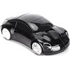 KIMISS Laptop Mouse Smart, 2.4G Cordless con Macchina da Gioco Ricevitore USB Portatile a Forma di Auto per Tablet da Ufficio (Nero) (Nero)