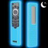 Hydream Custodia in Silicone per Samsung Telecomando Solare BN59-01385 BN59-01386 Series BN59-01391A Guscio Protettiva Cover Cassa Copertura per Samsung TVs 2022 Nuovo SolarCell Remote (Blu Fluorescente)