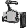 SmallRig Kit avanzato per gabbia rinoceronte A7 V/A7R V/A7 IV per Sony Alpha 7 V/Alpha 7R V/Alpha 7 IV/Alpha 7S III/Alpha 7R IV, con maniglia superiore, maniglia laterale, morsetto cavo per HDMI
