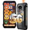 Blackview Xplore 2 Rugged Smartphone 5G with Proiettore, 20000mAh-Android 15 Telefono Indistruttibile, 36GB+256GB/2TB, 50MP AI Fotocamera Cellulare Robusto, 6.73''FHD+120Hz, IP69K/NFC/Luce Campeggio