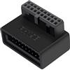 Josenidny PH19B USB 3.0 intestazione interna USB3.0 19/20P Socket Adapter Converter per scheda madre del computer