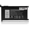 FlyZythrol 42Wh WDX0R WDXOR Batteria compatibile con Dell Latitude 3480 3580 3189 3379 Inspiron 15 5378 5565 5567 5568 5578 5579 5368 5378 5379 5765 7460 7560 7570 7573 7579 Vostro 5468 5568 3CRH3
