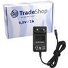 Trade-Shop Alimentatore di rete/caricatore compatibile con Sony SRS-XB40 SRSXB40 CMT-V10iP CMT-V10IPN DCC-FX10 DVP-FX930