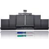 FlyZythrol A1494 A1398 Batteria portatile compatibile con MacBook Pro 15 inch Retina(Late2013 Mid2014) batteria A1398 ME293 EMC 2881 EMC 2876 EMC 2674 2745 2909 2910 11.26V 95Wh