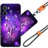JEZSTHAI Cover Compatibile con Motorola Moto G05 Custodia in Silicone TPU Morbido con Cordino/Laccio Tracolla Cellulare,Antiurto AntiGraffio Protettiva Case con Disegno Motivi,Cover*A05