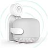 Aokicase JGL01 Compatible with Google Nest WiFi Router + Point Holder Wall Mount Stand Accessory with Integrated Cable Management No Screws Required Speaker Accessories Rack (White)