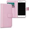 Generico Custodia compatibile con ALCATEL 1S (2020) 5028D 5028Y / 3L 2020/ 1V 2020 COVER STAND flip LIBRO gel tpu PORTAFOGLIO protezione magnetica case eco pelle taschini vano porta carte card (Rosa)