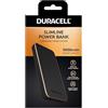Duracell Power Bank 10.000 mAh, caricabatterie portatile a ricarica rapida con USB-C + USB-A | Pacco batteria esterno sottile compatibile con iPhone, Android e altro ancora.