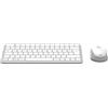 Hama Set di mouse per tastiera wireless (tastiera multitasking e mouse con Bluetooth/Wireless per PC, smartphone, tablet, piccolo, con batterie, tasti silenziosi, tasti multimediali, tedesco