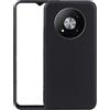 Generico Cover compatibile con ZTE Blade A73 5G 7160N DISPLAY schermo lcd 6.52 Copertura back custodia Protezione Gel Silicone TPU Morbida flessibile Soft Slim Case matte (Nero)