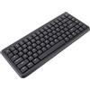 Bewinner Tastiera Wireless 2.4G, Tastiera Compatta con Interruttore a Forbice Silenziosa da 84 Tasti per PC Desktop Portatile, 12 Tasti Multimediali, Sospensione Automatica e Risparmio (BLACK)