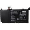 vhbw batteria compatibile con Asus K551LN-XX251H, K551LN-XX250H, K551LN-XX144H, K551LN-XO401H notebook (4000mAh, 11,4V, Li-Poly)