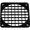Aerzetix Set di 4 Griglie per Ventola 60x60 mm in plastica per Computer PC stampanti dispositivi audiovisivi proiettori multimediali/Colore Nero