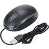 Generic Mouse ottico USB cablato full size ergonomico simmetrico per ufficio Plug and Play per computer desktop laptop