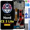 iYAiYO Schermo LCD Display Digitalizzatore Touch Screen Ricambio Compatibile con Oneplus Nord CE 3 Lite Original con Marco Schermo Completo con Strumenti