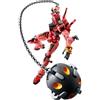 Bandai Metallo Robot Spirits Side Ms Mobile Suit Gundam Gquuuuuux Rosso Figura Giappone