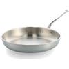GreenPan Premier 5PLY Padella Inox Non Rivestita 30 cm, 5-Strati, Induzione, Adatta al Forno 250 °C, Lavabile in Lavastoviglie, Argento