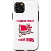 Retro Tech Humor & Vintage Computer Gift Custodia per iPhone 11 Pro 1900s Divertente Tech Retro Computer Umorismo