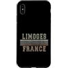 French born and France apparel Custodia per iPhone XS Max Retro Limoges Francia