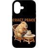 Pottery Capybara Outfit Custodia per iPhone 17 Funny Craft Peace Capybara con Potter Hobby