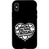 Grandmother Granddaughter Apparels Custodia per iPhone X/XS Nonna I used to be in charge then I Had A Granddaughter