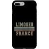 French born and France apparel Custodia per iPhone 7 Plus/8 Plus Retro Limoges Francia