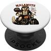 Malamute DIGOR shop Malamute giro moto giocare calcio calcio DIGOR PopSockets PopGrip Adesivo