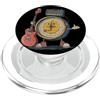 Rocking Compass Outfit Bella bussola da campeggio con chitarra e amplificatore costume PopSockets PopGrip per MagSafe