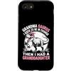 Grandmother Granddaughter Apparels Grand Custodia per iPhone SE (2020) / 7/8 Nonna I used to be in charge then I Had A Granddaughter