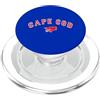 Bay State Boston Cape Cod Boston Massachusetts Baseball Logo Abbigliamento PopSockets PopGrip per MagSafe