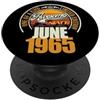 Jahrgang 1965 61. Geburtstag Awesome Fantastico da giugno 1965 61° compleanno frase 61 anni PopSockets PopGrip Adesivo