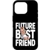 Cute Future Friend Baby Brother Custodia per iPhone 16 Pro Futuro migliore amico carino baby shower annuncio
