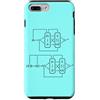 Composer Musician Orchestra Band Gifts Custodia per iPhone 7 Plus/8 Plus Grafico delle formule di progressione degli accordi di teoria musicale classica Jazz
