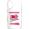 Retro Tech Humor & Vintage Computer Gift Custodia per iPhone 17 1900s Divertente Tech Retro Computer Umorismo